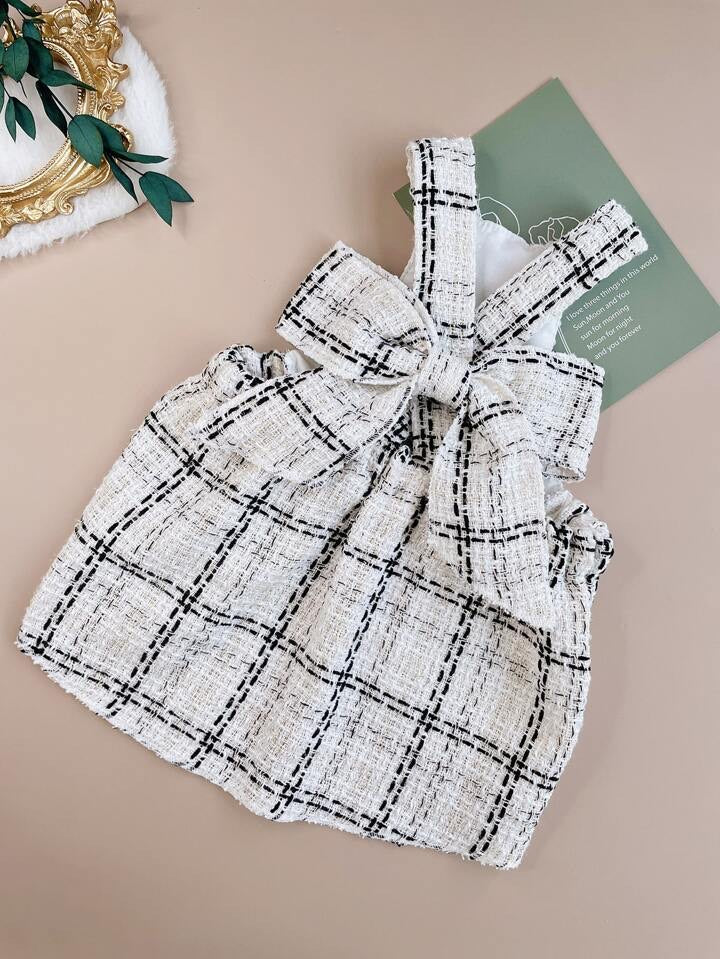 White Tweed Dress