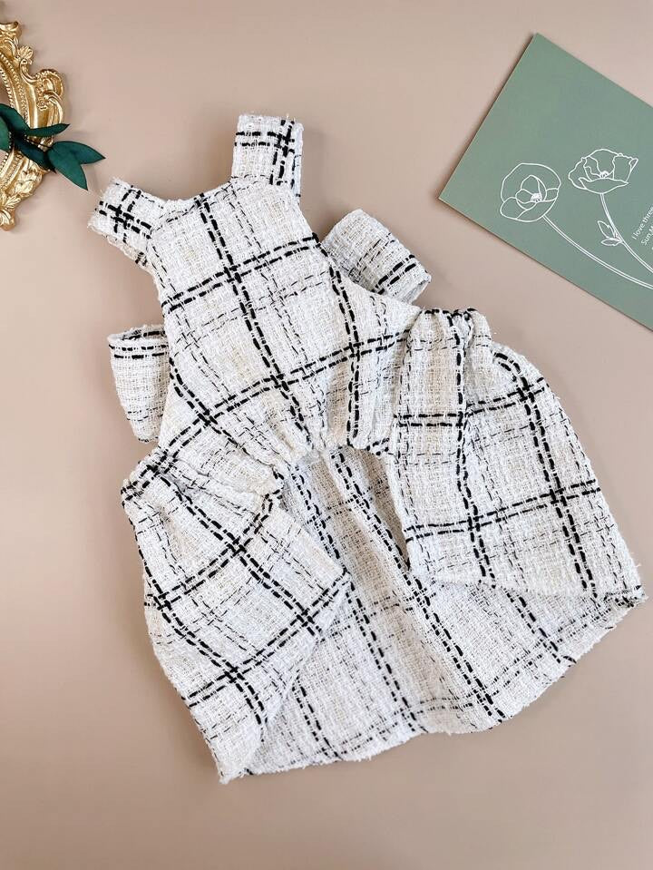 White Tweed Dress