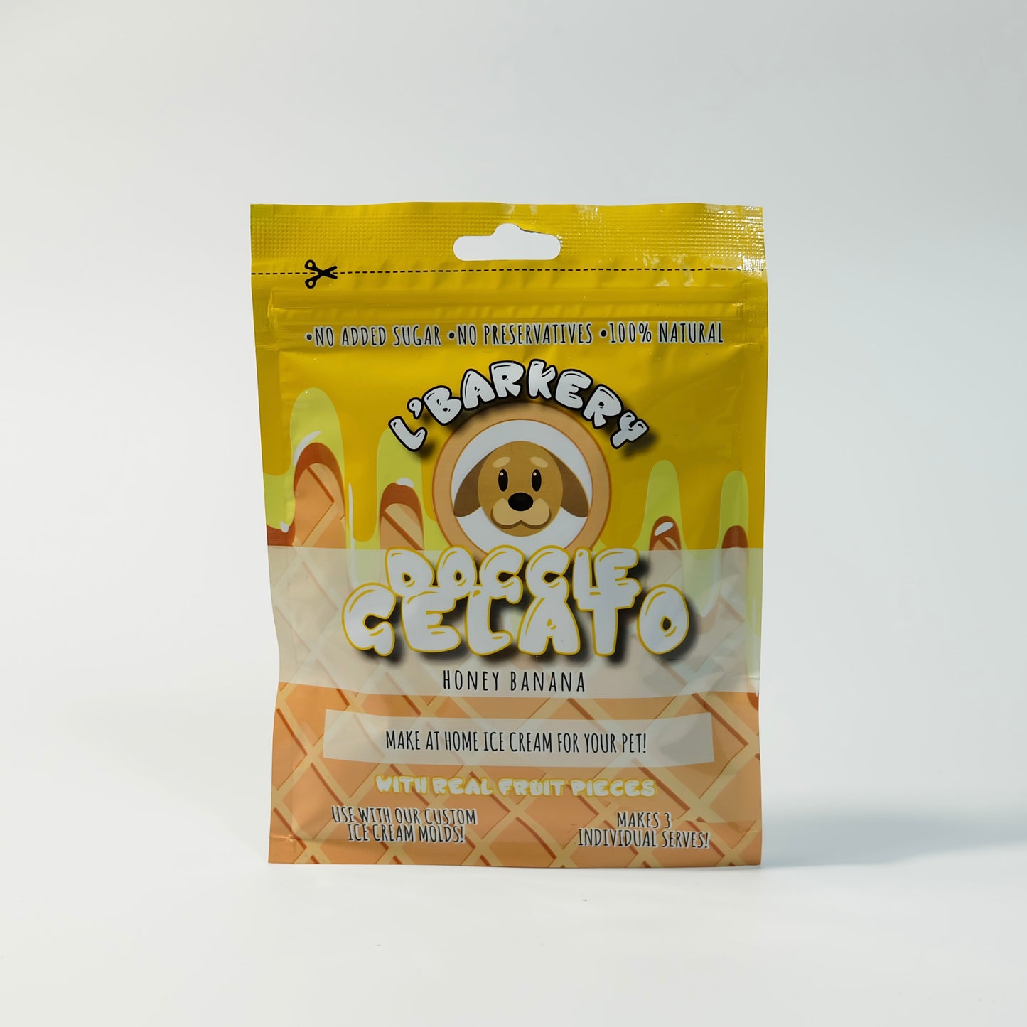 Doggie Gelato - Honey and Banana