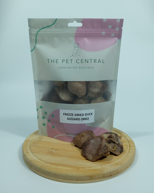 Freeze Dried Duck Gizzard (80g)