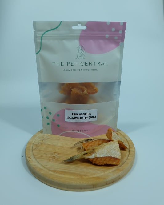 Freeze Dried Salmon Belly (80g)