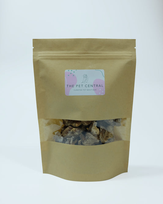 80g pack of freeze-dried venison treats for dogs and cats – Australian novel protein pet snack