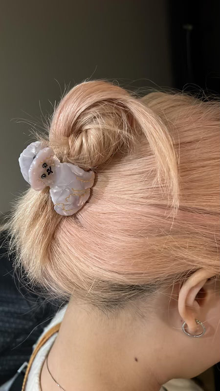 Bichon Frise Hair Clip