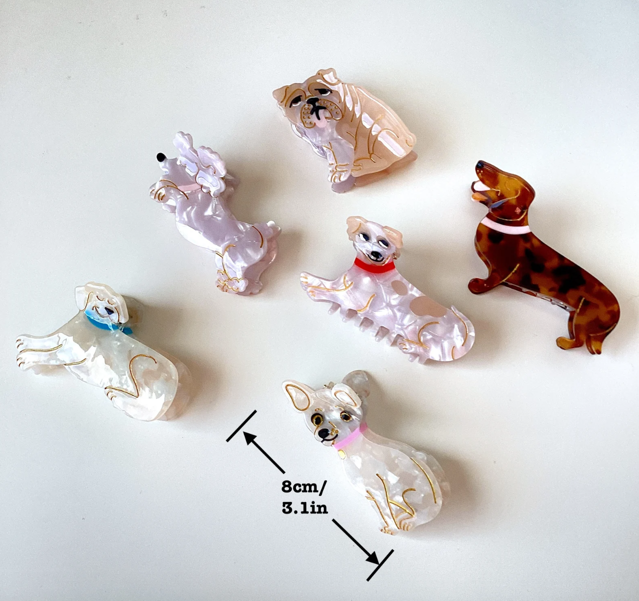 Poodle Hair Clip