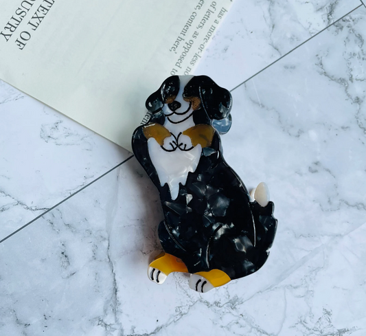 Bernese Mountain Dog Hair Clip