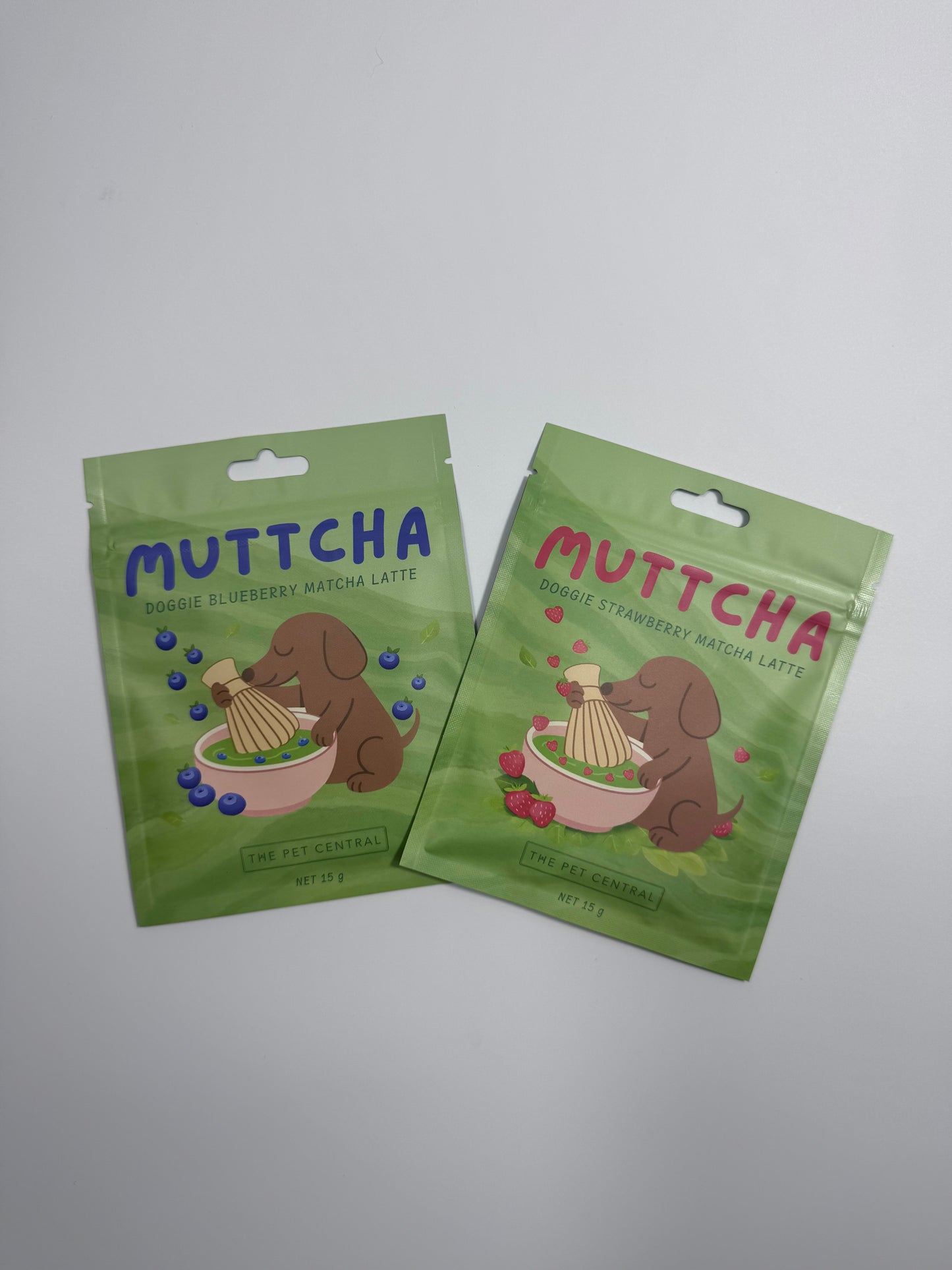 The Muttcha® Berry Bundle - Strawberry & Blueberry