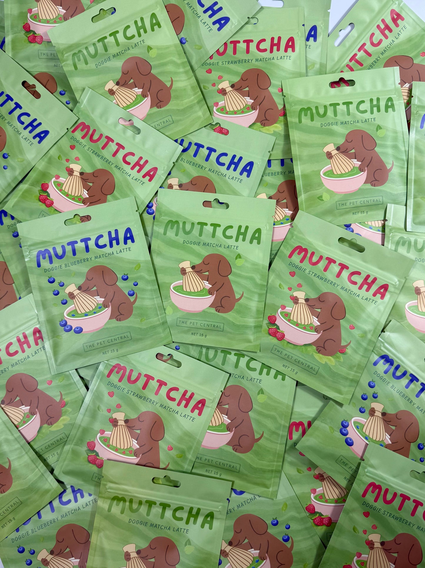 The Muttcha® Trio - Original, Strawberry & Blueberry