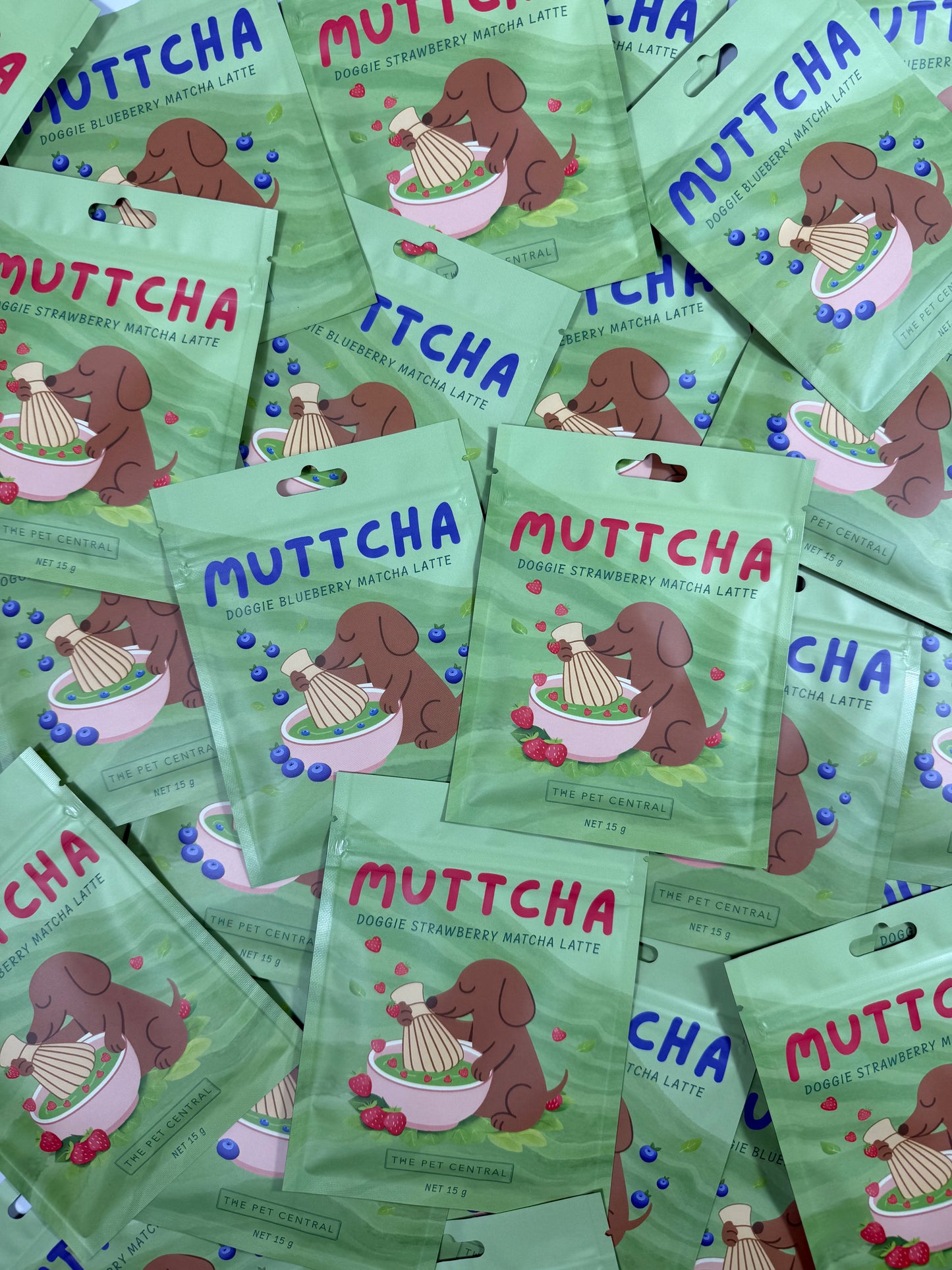 The Muttcha® Berry Bundle - Strawberry & Blueberry