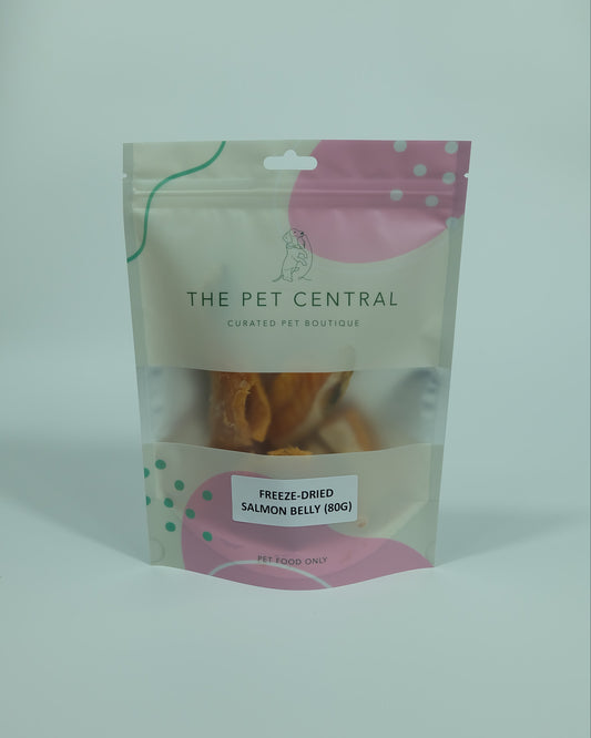Freeze Dried Salmon Belly (80g)