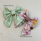 Easter Bows, Green Bunny Bow, Pink Strawbunny, The Pet Central 