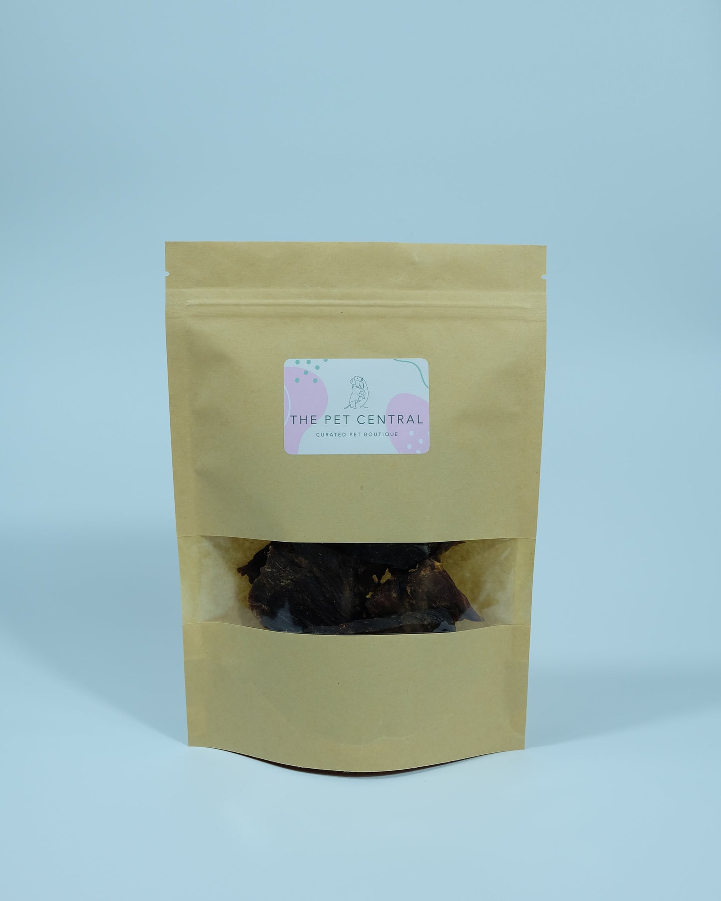 80g pack of dehydrated emu jerky for dogs and cats – single-ingredient Australian pet treat