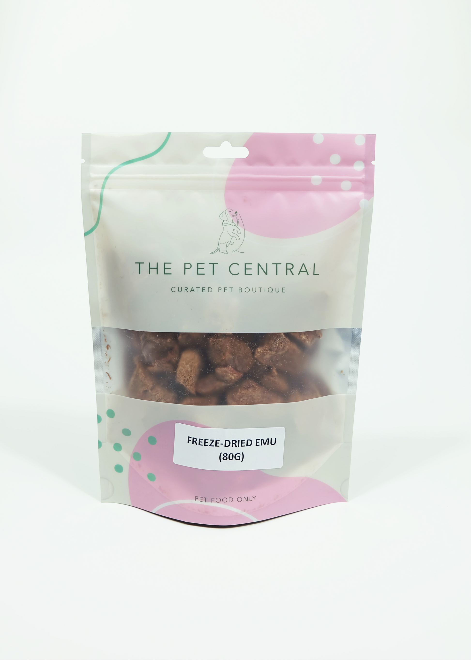 Freeze Dried Emu, Pet Treats, The Pet Central