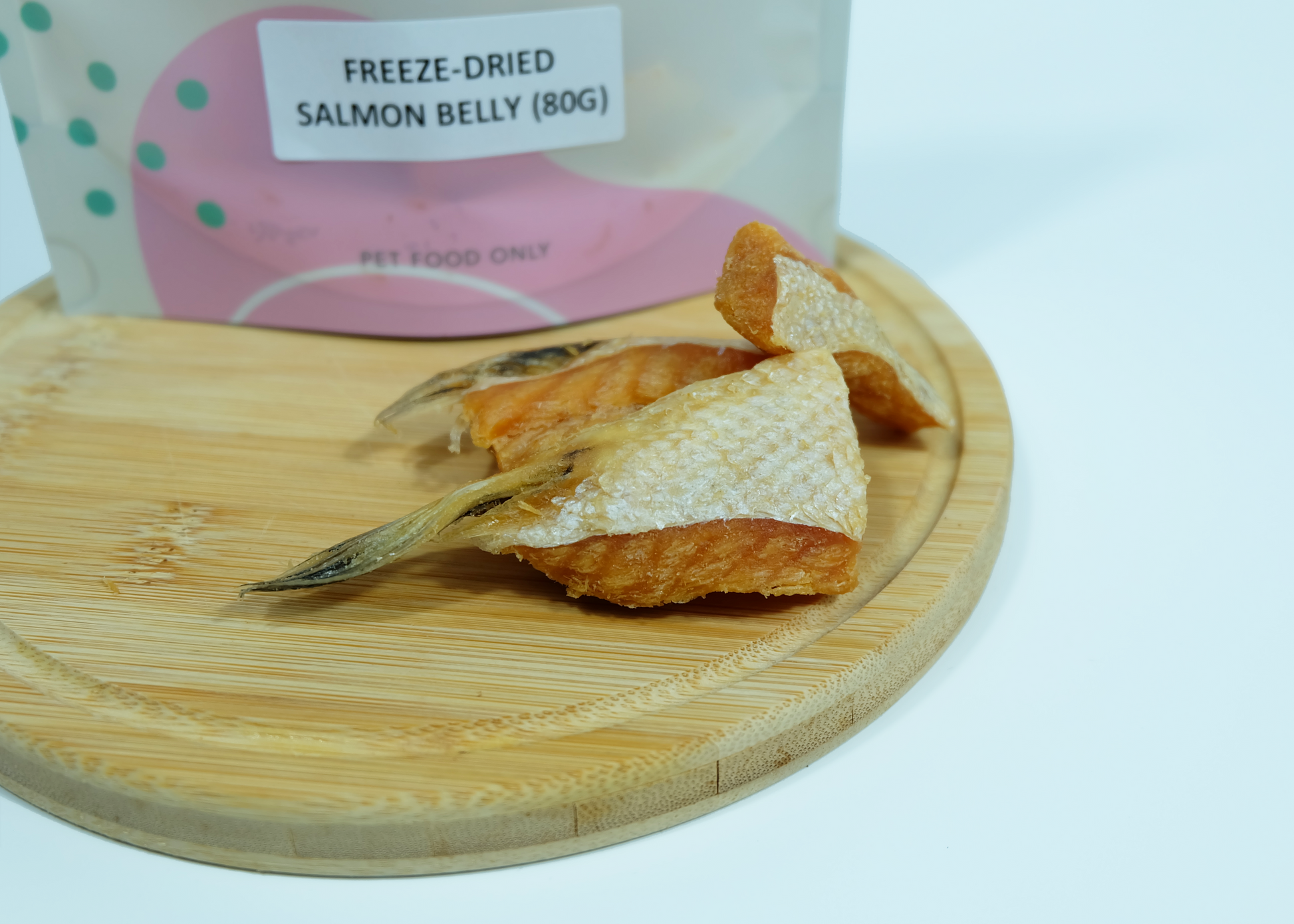 Freeze Dried Salmon Belly, The Pet Central, Pet Treats 