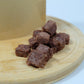 Close-up of freeze-dried kangaroo treats – natural, bite-sized Australian dog and cat snack