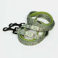 Green Koala Dog Collar, a calming accessory featuring a nature-inspired print of koalas and native Australian foliage on a soft green background.

part of The Pet Central’s walkwear range, with exclusive print rights. Designed in Australia.