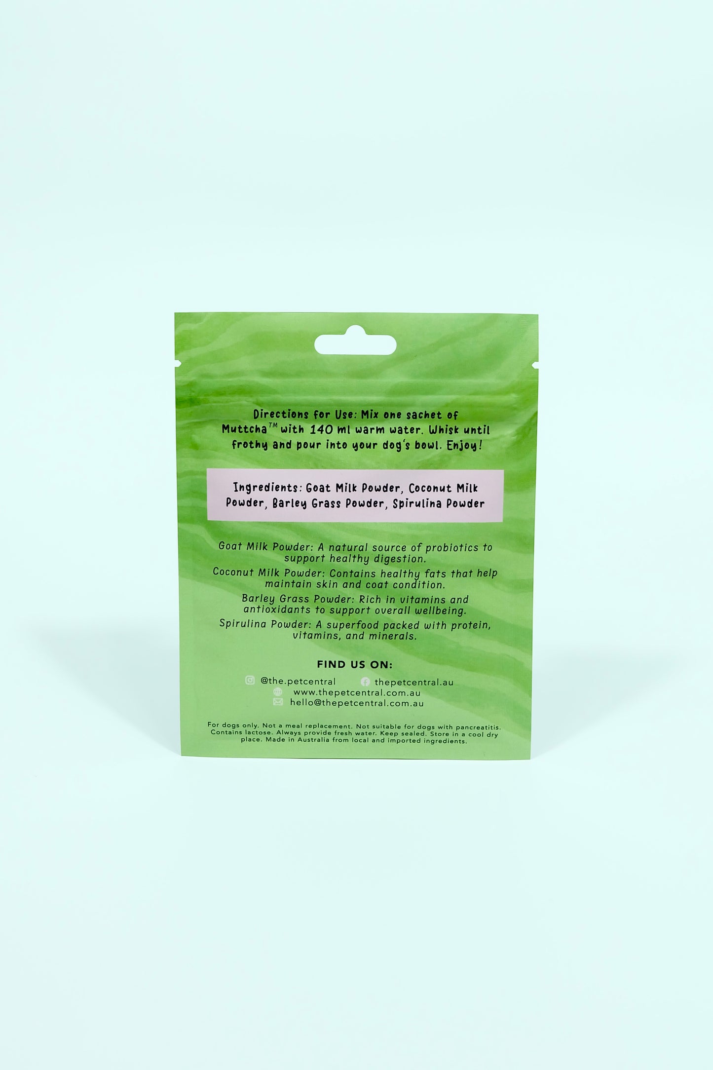 Muttcha by The Pet Central Back