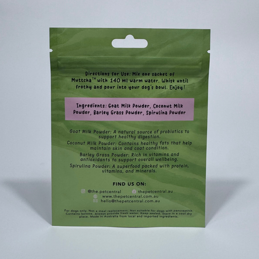 Muttcha® - Doggie Matcha Latte