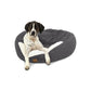 Snookie Hooded Pet Bed in Corduroy - Charcoal Charlie's Pet Products
