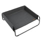 High Walled Outdoor Trampoline Pet Bed Cot - Black Charlie's Pet Products