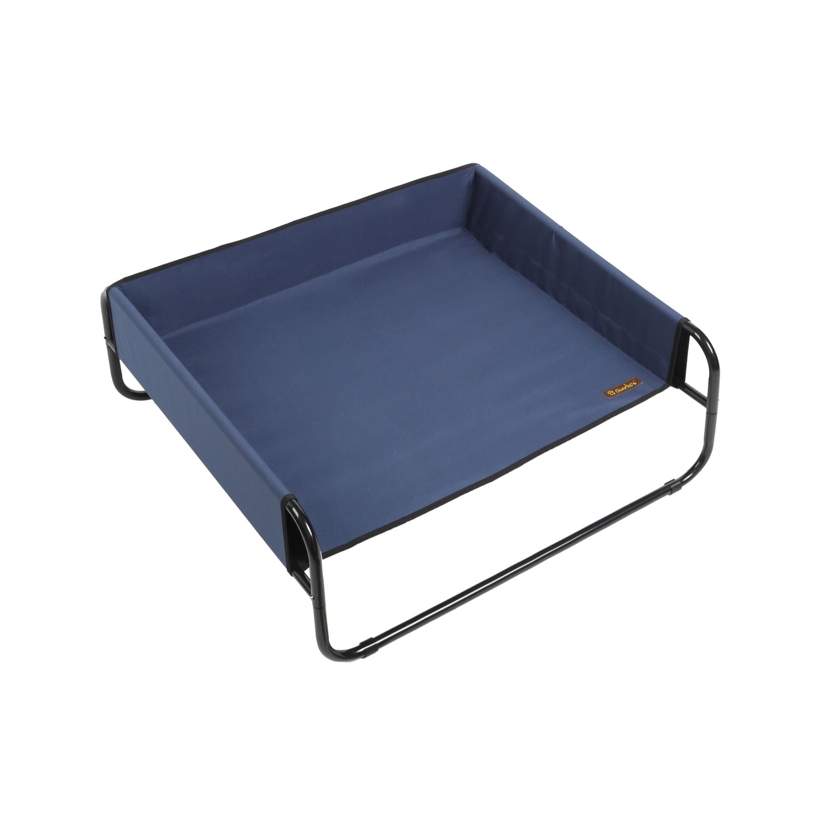 High Walled Outdoor Trampoline Pet Bed Cot - Blue Charlie's Pet Products