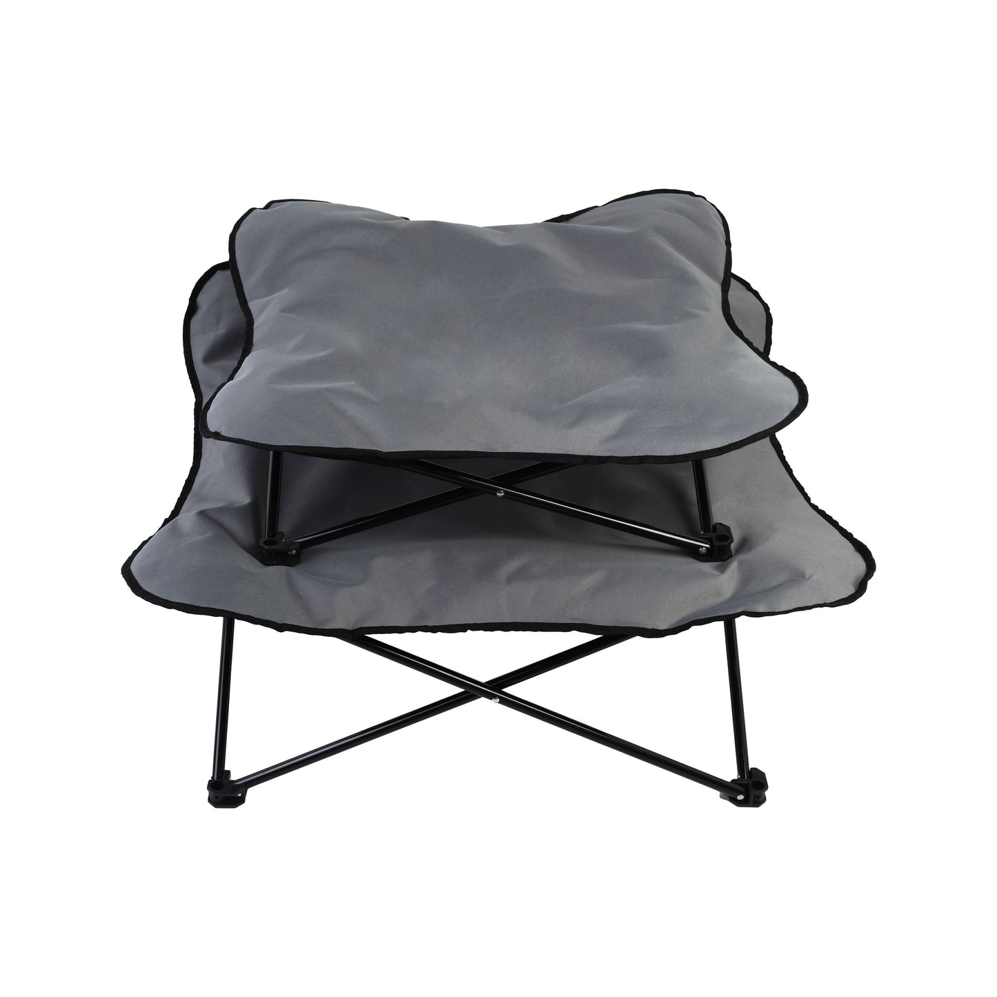 Butterfly Portable Folding Outdoor Pet Chair - Grey Charlie's Pet Products