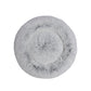 Shaggy Faux Fur Donut Calming Pet Nest Bed - Artic White Chinchilla Charlie's Pet Products