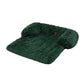 Shaggy Faux Fur Bolster Sofa Protector Pet Bed - Eden Green Charlie's Pet Products