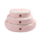 Snookie Hooded Pet Bed in Corncob - Pink Charlie's Pet Products