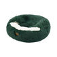 Snookie Hooded Pet Bed in Faux Fur - Eden Green Charlie's Pet Products