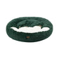 Snookie Hooded Pet Bed in Faux Fur - Eden Green Charlie's Pet Products