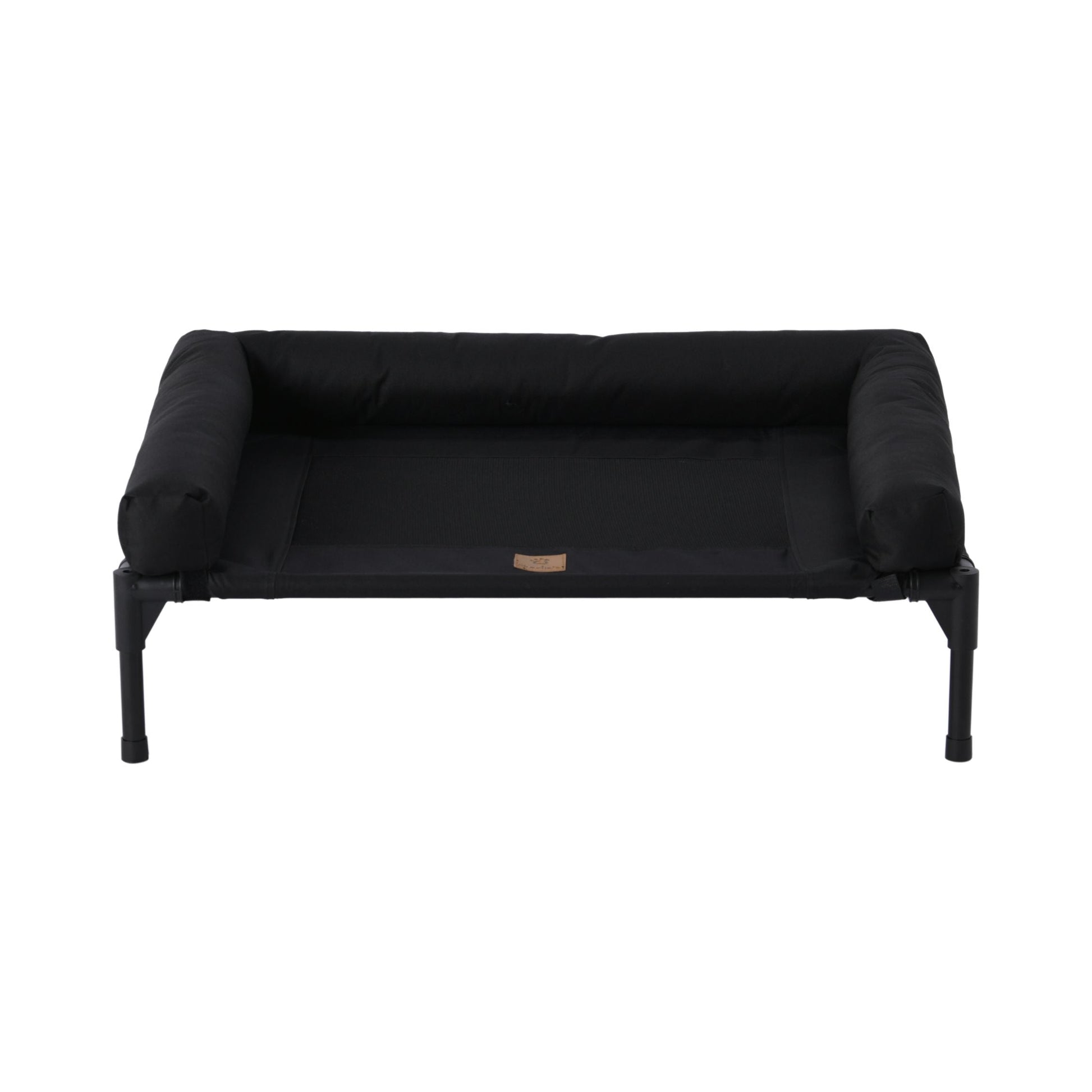 Trampoline Bolster Sofa Pet Bed Black Charlie's Pet Products