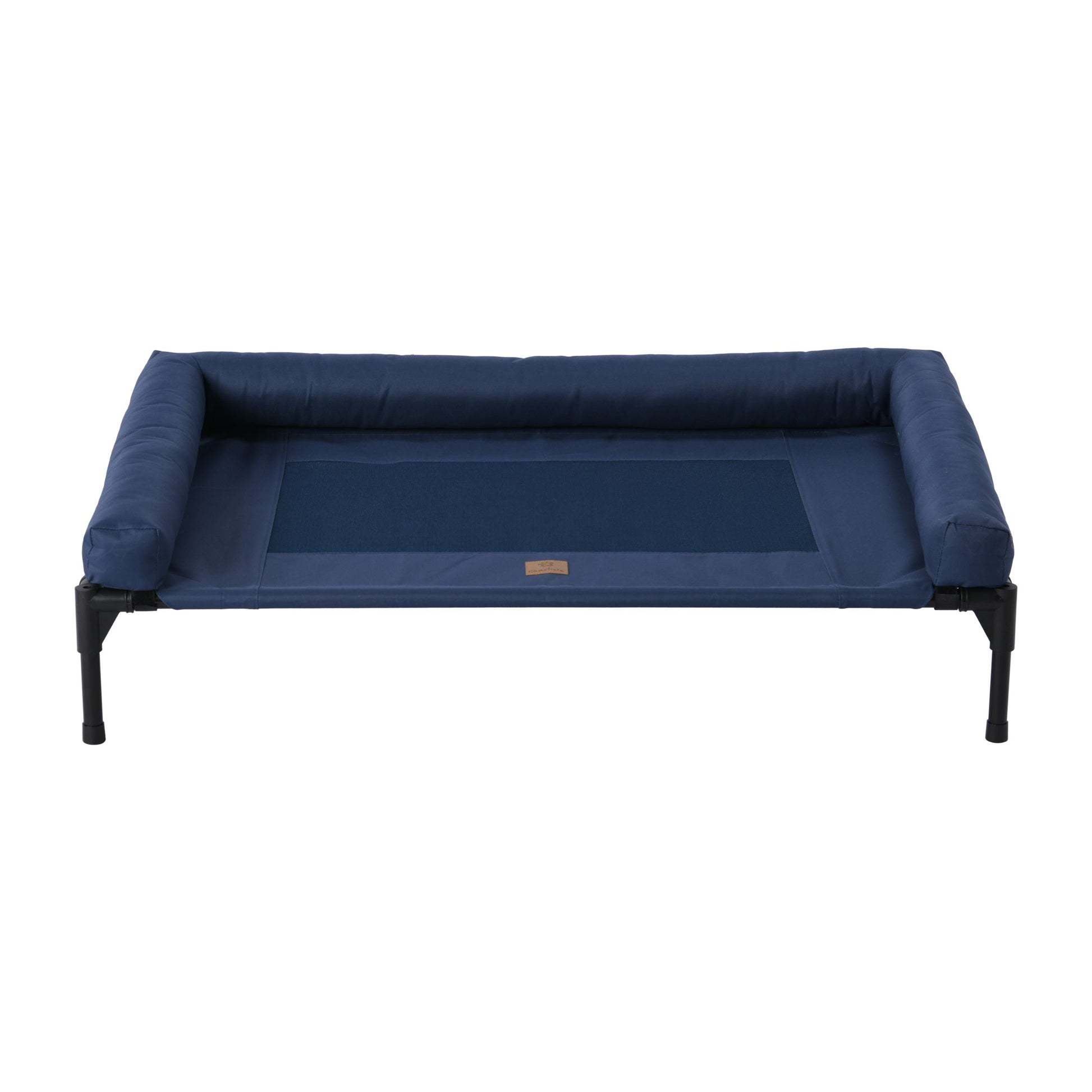 Trampoline Bolster Sofa Pet Bed Blue Charlie's Pet Products