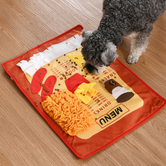 Retro Menu Snuffle Mat 43x60cm Charlie's Pet Products