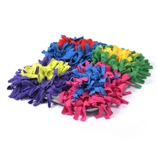 Snoofy Snuffle Mat 4-Quadrant Multicolour 47x47cm Charlie's Pet Products