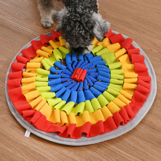 Snoofy Snuffle Mat Rainbow 50x50cm Charlie's Pet Products