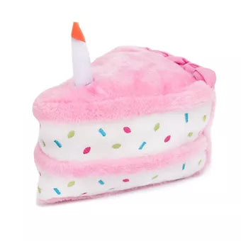 Zippy Paws Plush Birthday Cake