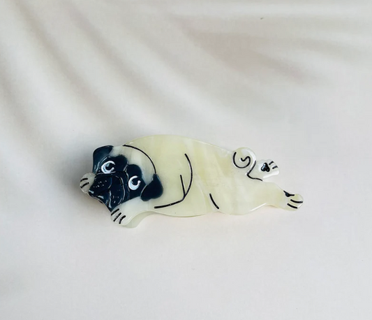 Pug Hair Clip