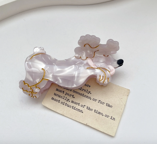 Poodle Hair Clip