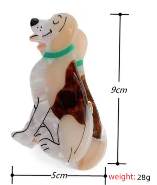 Beagle Hair Clip