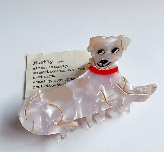 Jack Russell Hair Clip