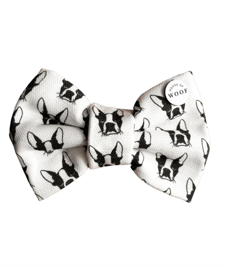 Hand Drawn Dog Breed Bows