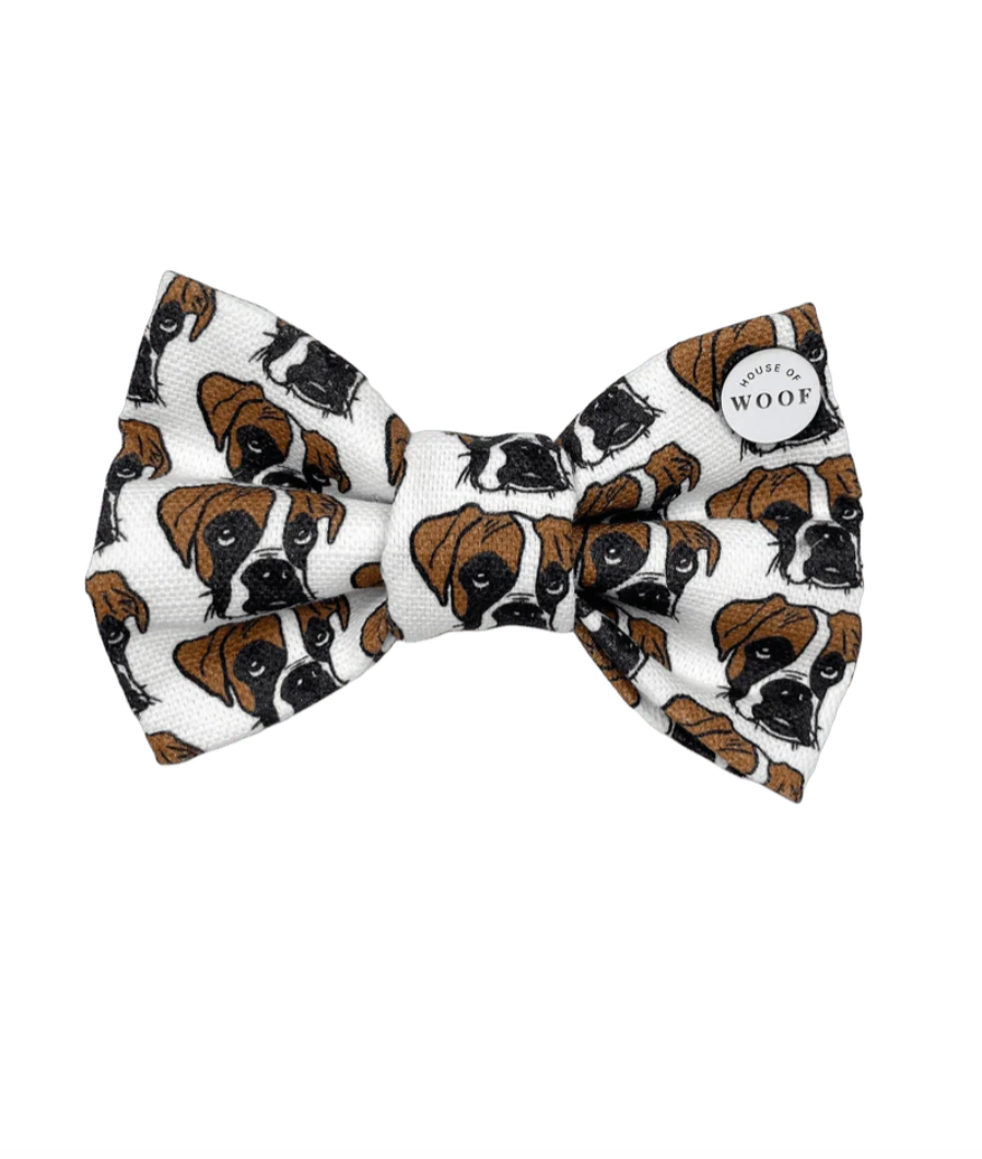 Hand Drawn Dog Breed Bows