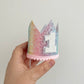 Rainbow Dog Birthday Crown
