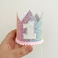 Rainbow Dog Birthday Crown